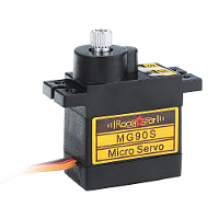 Racerstar MG90S 9g Micro Metal Versnelling Analoge Servo Voor 450 RC Helikopter RC Auto Boot Robot
