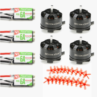 Racerstar Rs6a V2 Blheli_S 2 3s Esc + Dys Be1104 6500kv Brushless Motor + 1935 5 Blade Propeller