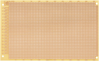 Rademacher WR Typ 915 Experimenteer printplaat Hardpapier (l x b) 160 mm x 100 mm 35 µm Rastermaat 2.54 Mm Inhoud 1 stuk(s)