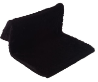 Radiatorhangmat voor de kat 2 x Zwart