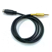 Radio Audio PTT Adapterkabel Mini DIN 6 naar 3,5 mm Radio Geluidskaart Aansluikabel Geschikt voor YAESU FT 891/857/817/9