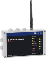 H Tronic HT200E Radiografische ontvanger 8 kanaals Frequentie: 868.35 MHz, 869.05 MHz, 869.55 MHz 12 V Bereik max. (In het vrije veld): 200 m