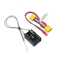 Radiolink R8FG V2.1 2.4 GHz 8CH Dubbele Antenne Ingebouwde Gyro Lange Afstand RX RC Ontvanger voor RC Auto Boot RC8X RC6