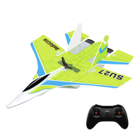 RadioLink SU27 Fighter 400mm Wingspan PP Magic Board 4KM Controle Afstand 4000KV Brushless Motor RC Vliegtuig Vaste Vleu