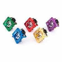 RadioMaster AG01 CNC Hall Gimbal stelt nieuwe kleuren voor met Sicky360 Gimbal Stickeruiteinden voor TX16S Boxer Radioze