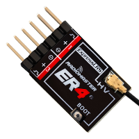 Radiomaster ER4 2.4GHz 4CH ExpressLRS ELRS RX PWM Ontvanger Ondersteuning van Spanningstelemetrie voor F3P RC Vliegtuig