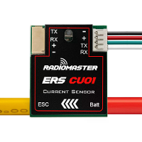 Radiomaster ERS CU01 Real Time Plug and Plug Stroomsensor Telemetriemodule voor Compatibele ExpressLRS PWM Ontvangers