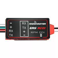 Radiomaster ERS RC01 Plug and Play CDI Gasmotor Toerenteller voor Compatibele ExpressLRS PWM Ontvangers