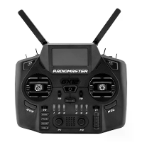 Radiomaster GX12 Dual Band Dual 1W Gemini Xrossband ExpressLRS ELRS Radiozender met GX01 Volledig CNC Aluminium 3D Digit