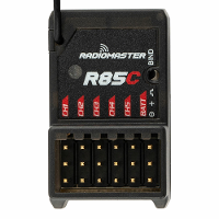 Radiomaster R85C 2.4 GHz 4 in 1 RX Ingebouwde TCXO Frsky D8/D16/SFHSS Compatibele Ontvanger voor MT12 Zender