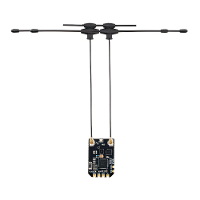 RadioMaster XR3 Nano ExpressLRS ELRS 2.4GHz/900MHz/Dual Band Multi Frequency Dual T Antenna Diversiteit Ontvanger voor R