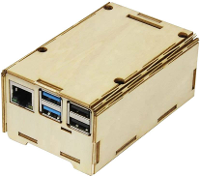 Radxa RockPi_Easy_Case_Std. SBC behuizing Geschikt voor: Rock Pi Hout