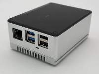 Radxa RockPi_GH_PROLP_SV SBC behuizing Geschikt voor: Rock Pi Zilver