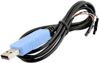 Radxa RockPi_USB_TTL Jumper kabel Rock Pi [1x USB A 2.0 Stekker   4x Draadbrug bus] 1.50 M Zwart