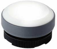 RAFI 22FS+ 1.74.508.001/2200 Verlichte kap Plat Wit 1 stuk(s)