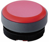 RAFI 22FS+ 1.74.508.001/2300 Verlichte kap Plat Rood 1 stuk(s)
