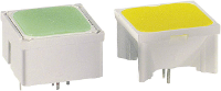 RAFI 3.14200.012 Druktoets 42 V DC/AC 0.1 A 1x uit/(aan) Moment Groen 1 stuk(s)