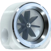 RAIJINTEK RJK   Flow Meter White doorstroommeter