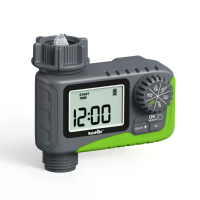 Rainpoint ITV0105 Outdoor Slim Irrigation Automatic Programmable Watering Irrigation Timed Irrigation LCD Display with R
