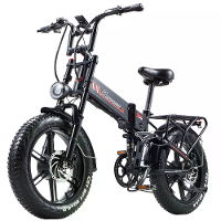 [EU DIRECT] RANDRIT YX20M 2 Elektrische fiets 48V 20AH 500W*2 (Piek 1000W*2) Dubbele motor Aanbevolen topsnelheid 25KM/H