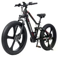 [EU Direct] RANDRIT YX90M Elektrische Fiets 48V 13,6AH 1000W Elektrische Fiets 26 Inch 70 90KM Kilometerbereik Maximaal