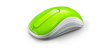 Rapoo 5ghz 1000 Dpi Touch Mouse Vibration   Green