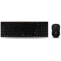 Rapoo 9060 Wireless Keyboard Mouse Set E9060 Ultra Thin