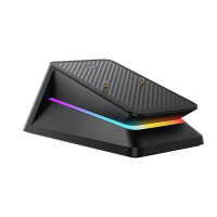 RAPOO P5 Draadloze Gaming Muis Magnetisch Oplaadstation met RGB Oplader Basis en Verlengde USB poort voor Game Zakelijke