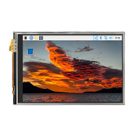 Raspberry Pi 5 3.5 Inch Display Raspberry Pi5 5B Resistive Touch Display Compatibel met Radiator