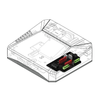 Raspberry Pi 5 DAC audio uitbreidingskaart Argon BLSTR DAC module geschikt voor ARGON ONE V3/V3 M.2 NVMe behuizing