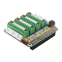 Raspberry Pi 5 GPIO status LED terminalblok breakoutboard HAT ADC/DCA Sensor voor Raspberry Pi 5 4B 3B+ Test Expansiebor