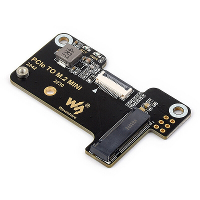 Raspberry Pi 5 PCIe naar M.2 Mini adapterkaart Ondersteunt NVMe protocol M.2 Solid State Drive Hoge snelheid Lezen/Schri