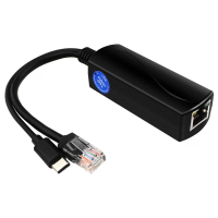 Raspberry Pi 5e Generatie PoE splitsing Gigabit netwerk PoE voedingsschakelaar 5V 4A Type C Power Over Ethernet adapter