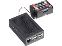 Raspberry Pi Behuizing Rb Strompi2 Case Zwart Raspberry Piâ® 2 B, Raspberry Piâ® 3 B, Raspberry Piâ® B+