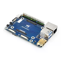 Raspberry Pi Compute Module 5 Expansiebord Dual 4K HD Multimedia Interface USB 3.2 PCIe Gigabit Ethernet GPIO TF Kaartsl