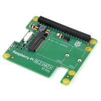Raspberry Pi PCIe naar M.2 HAT High Speed Expansion Adapter Ondersteunt NVMe protocol M.2 Solid State Drive met 16P kabe