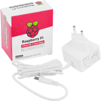 Raspberry Pi® RASPBERRY PI   Offizielle White Pi 5.1A/3A PSU weiss Bulk Stekkernetvoeding, vaste spanning Geschikt voor serie: Raspberry Pi® Uitgangsstroom