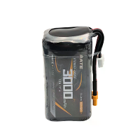 RATE 14.4V 3000mAh 4S 10C/15C Li Ion 18650 batterij XT30 plug voor 2.5 3.5 Inch Whoop 3 4 Inch langeafstand FPV drones m