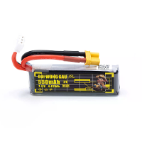 RATE DAI WONG GAU 7.4V 550mAh 2S 150C LiPo batterij XT30 plug voor W20 2 Inch FPV racingdrones