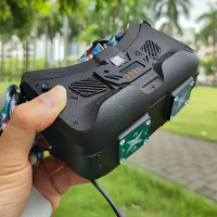 RATE Upgrade Kit 4 x 8dBi FPV Antenne Verbeterd Signaal Eenvoudige Installatie FPV Goggles Behuizing Draadloze Video Ont