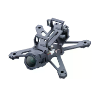 RATE W20 Reserveonderdelen T700 Carbon Fiber Frame Kit / Verlichtingsonderplaat / Onderdofpel zonder Lichtstrip / Bovenp