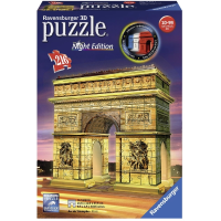 Ravensburger 3D Puzzel   Arc de Triomphe Night Edition 216 stukjes