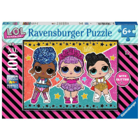 Ravensburger L.O.L. Surprise   Sterren en glitters 100 XXL stukjes