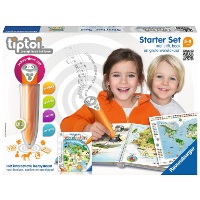 Ravensburger Tiptoi Starterset   Mijn grote wereldatlas leerboek