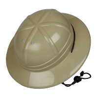 Safari helm   kaki   jungle   kinderen   verkleedhoed   carnaval accessoires