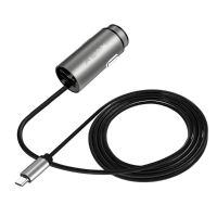 Raxfly 3.4A Fast Car Charger With Extension Cable For Iphone X 8 8plus Oneplus 5 Xiaomi 6 Mi A1 S8