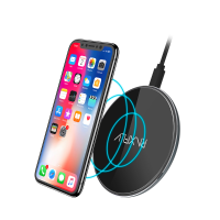 Raxfly Ultrathin Led Display Qi Wireless Charger Charging Pad For Iphonex 8/8plus Samsung S8 Nexus