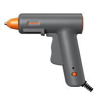 RAYENR Thuis Heetlijm Pistool 20W 110V 240V Snelle Voorverwarming 7mm Sticks Aluminium Legering Mondstuk Compact Ontwerp