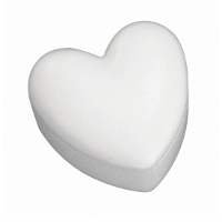 Rayher Hobby Piepschuim hartjes doosje   15 x 15 cm   Hobby knutselen materialen   met deksel