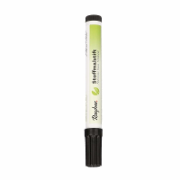 Rayher hobby textielstift   dikke punt   zwart   2 4 mm   Tekenen/knutselen